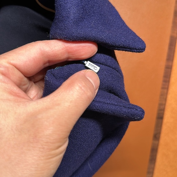 Chloé Color Strip Wool Silk Midi Dress w/ long Sleeves - Picture 7 of 7